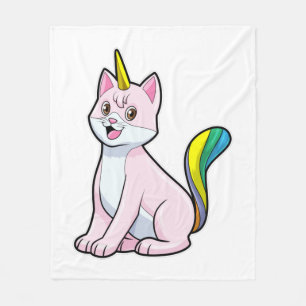 Couverture Polaire Cat Unicorn