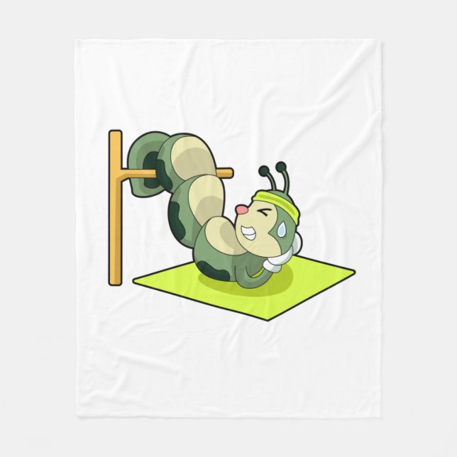 Couverture Polaire Caterpillar ABS Workout Fitness (Devant)