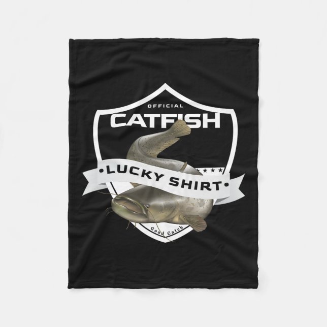 Couverture Polaire Catfish Lucky Shirt Funny Accessoires Pour Catfish (Devant)
