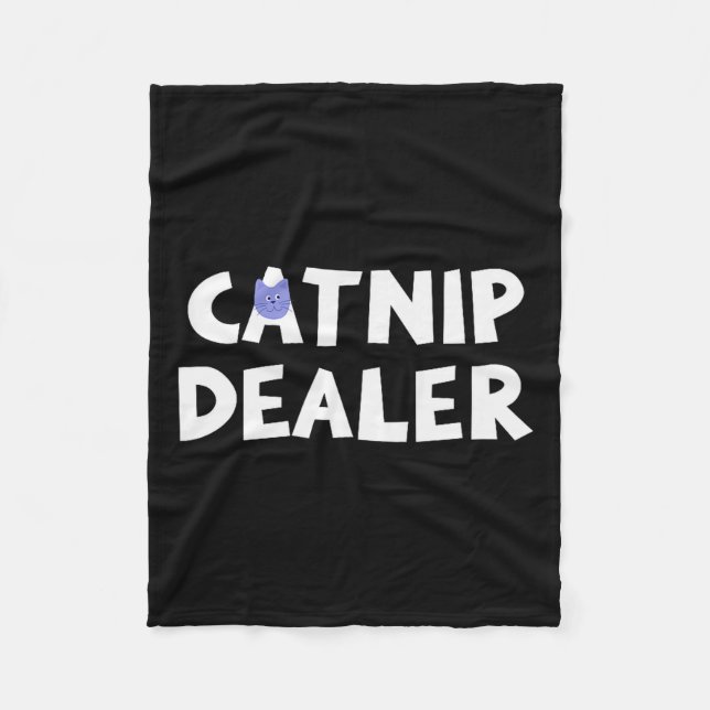 Couverture Polaire Catnip Er Funny Cat  (Devant)