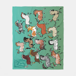 Couverture Polaire Cave Pony Fleece Blanche 1