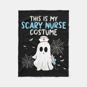 Couverture Polaire Ce costume d'infirmière effrayant - Halloween épou