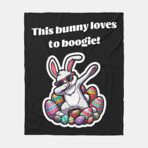 Couverture Polaire Ce lapin adore faire du bogie !