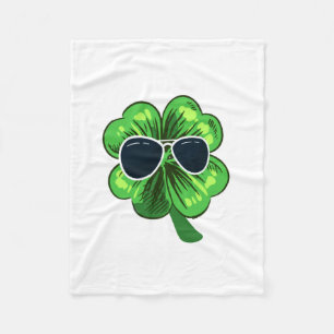 Couverture Polaire Ce T Shirt de la Saint-Patrick Trèfle On Ne Peut P