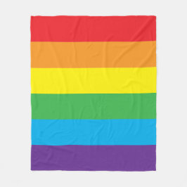 Couverture Polaire Ceinture arc-en-ciel