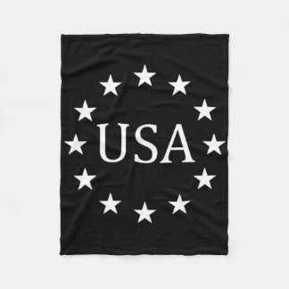 Couverture Polaire Célébrez Les Etats-Unis Avec Les Étoiles Patriotiq