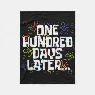 Couverture Polaire Cent Jours Plus Tard 100E Jour D'Enseignant