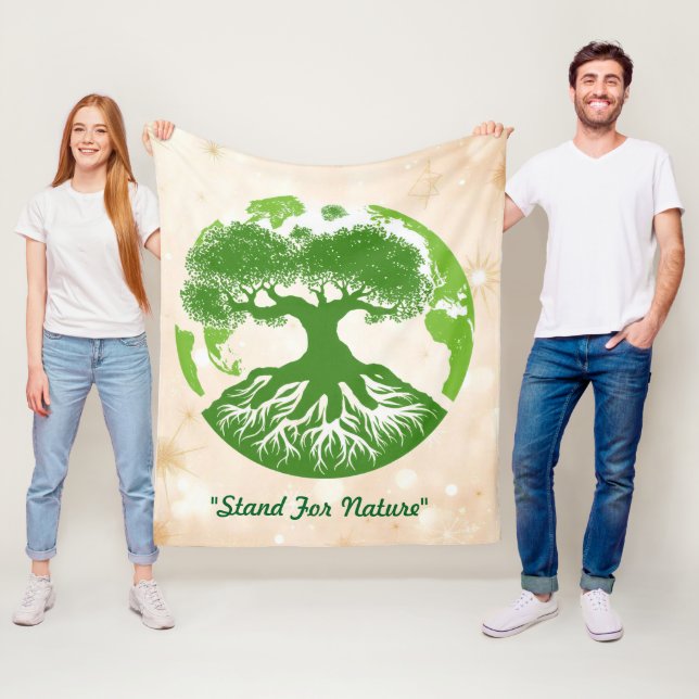 Couverture Polaire "Cercle De Vie" (En situation)