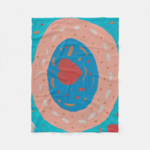 Couverture Polaire Cercles d'Amour