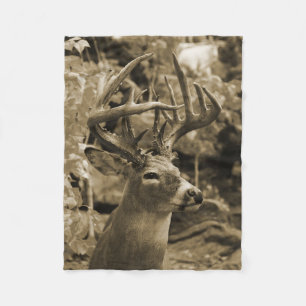 Couverture Polaire Cerf de trophée
