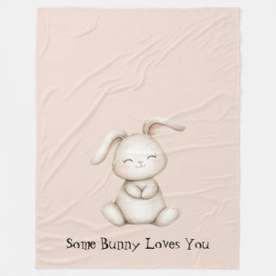Couverture Polaire Certain Lapin T'aime