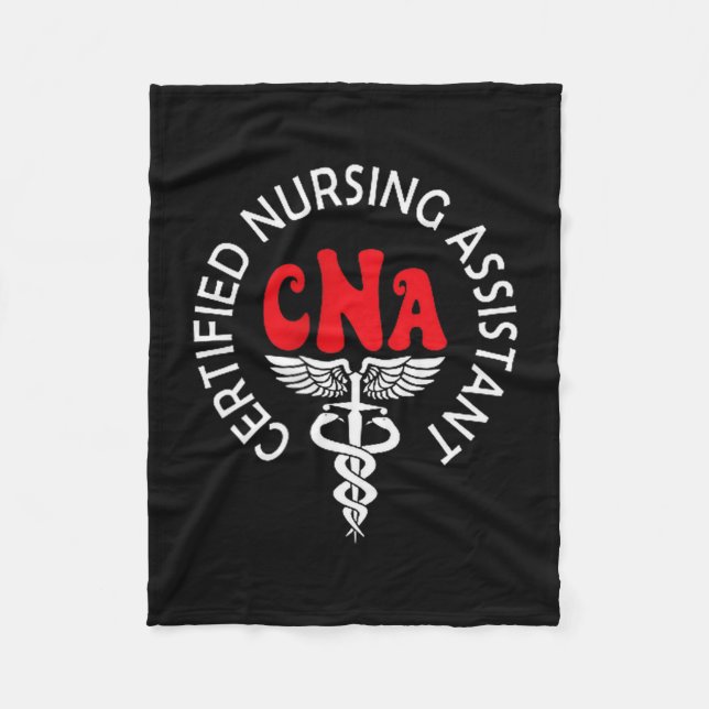 Couverture Polaire Certified Nurse Istant Certified Nursing Istant Cn (Devant)