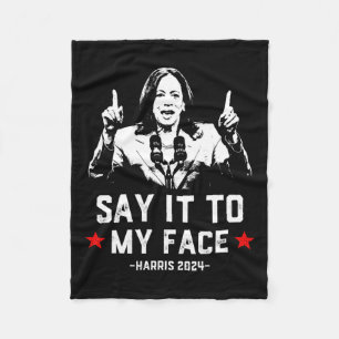 Couverture Polaire C'Est Drôle Pour Moi De Voter Kamala Harris Pour P