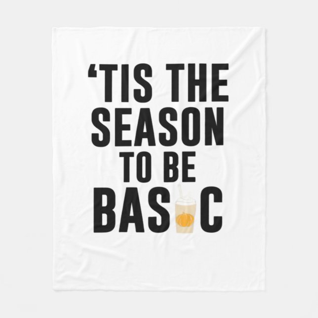 Couverture Polaire C'Est La Saison De Noël De Base (Devant)