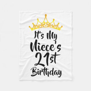 Couverture Polaire C'est l'anniversaire des 21 ans de ma nièce Couron