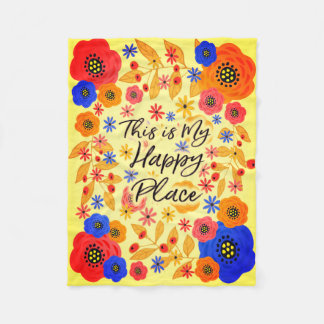 Couverture Polaire C'est ma sangria heureuse d'endroit