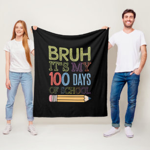 Couverture Polaire C'est mes 100 jours d'école drôle 100ème jour