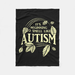 Couverture Polaire C'est presque l'autisme drôle Autiste Thanksgiving