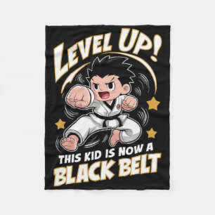 Couverture Polaire Cet Enfant Est Aujourd'Hui Un Noir Karate Hapkido