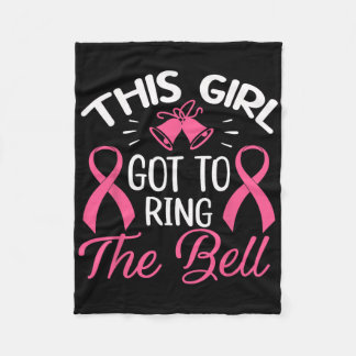 Couverture Polaire Cette Fille Est Arrivée À Ring La Bell Chemo Grad
