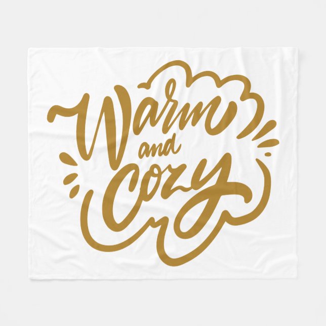 Couverture Polaire Chaleureux et cosy (Devant (Horizontal))