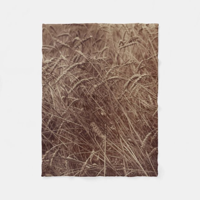 Couverture Polaire Champ de blé (par Eugène Atget) (Devant)