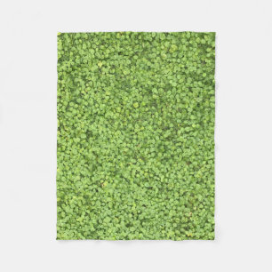 Couverture Polaire Champ de plante vert