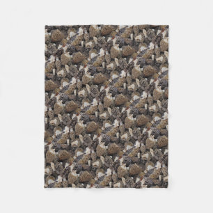 Couverture Polaire Champignons de morelle