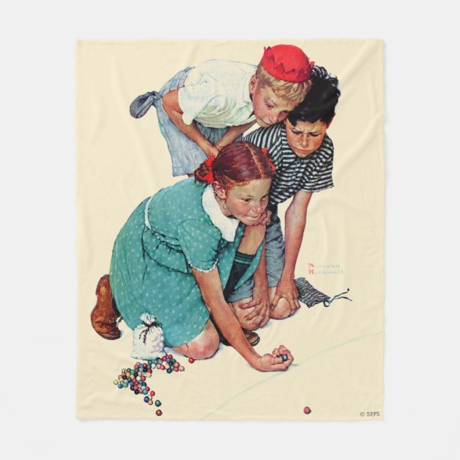 Couverture Polaire Champion de marbre (Devant)