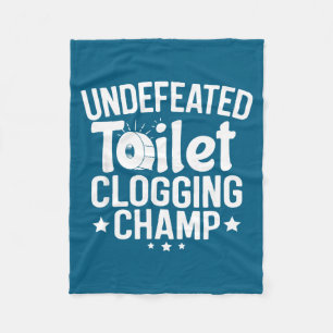 Couverture Polaire Champion de toilette colmatage invaincu