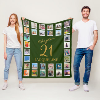Couverture Polaire Chapitre 21 Or Vert 21ème anniversaire Photo