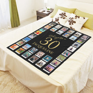 Couverture Polaire Chapitre 30 Black Gold 30th Birthday Photo