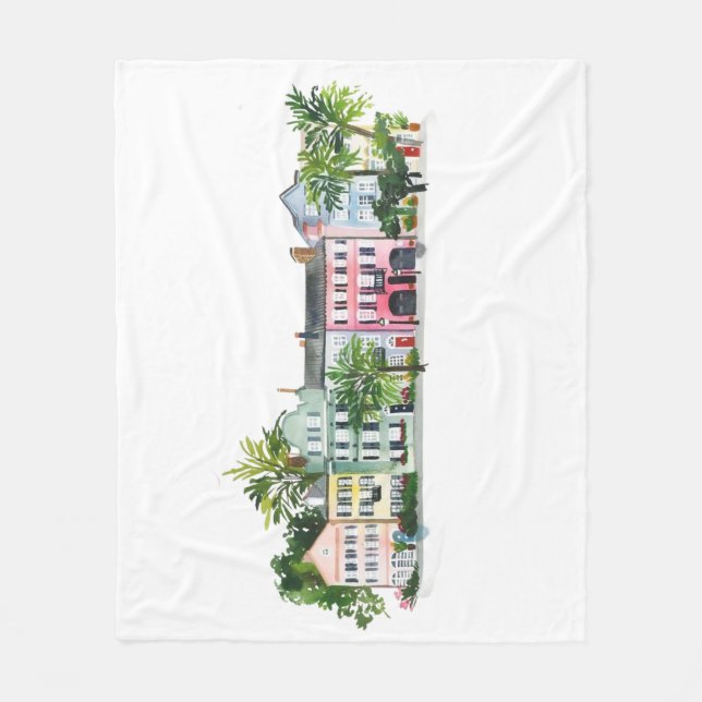 Couverture Polaire Charleston South Carolina (Devant)