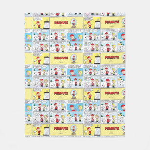Couverture Polaire Charlie Brown   Boule à neige