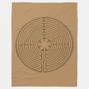 Couverture Polaire Chartres Labyrinthe style antique + vos idées