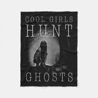 Couverture Polaire Chasse Fantôme Chemise Drôle Ghosthunter Girl Para