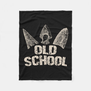 Couverture Polaire Chasse vintage à la pointe de l'Arrowhead Old Scho