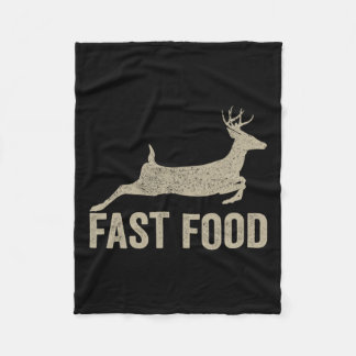 Couverture Polaire Chasseur de cerfs - Chasse amusante Tee