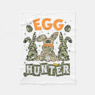 Couverture Polaire Chasseur d'oeufs Cerf Buck Camo Casquette Cerf Cha
