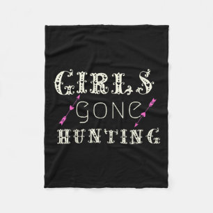 Couverture Polaire Chasseur Drôle Pour Filles Parties De Chasse Dicto