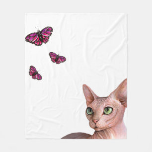 Couverture Polaire Chat 578 Sphynx