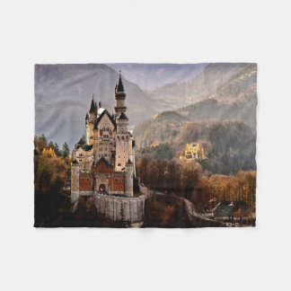 Couverture Polaire Château de Neuschwanstein Allemagne