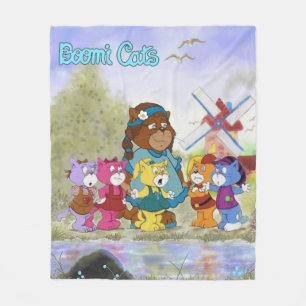 Couverture Polaire Chats Boomi