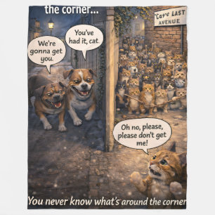 Couverture Polaire Chats/chiens/plaid unique/au coin