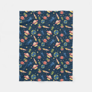 Couverture Polaire Chats spatiaux