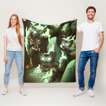 Chats Zombie Halloween