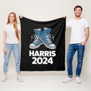 Couverture Polaire Chaussure de vote pour la présidente Kamala HARRIS