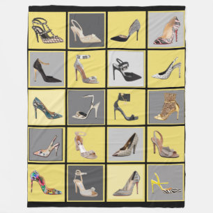 Couverture Polaire Chaussures à talon élevé Sentier de collage Bla