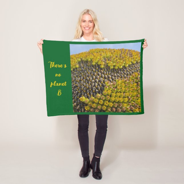 Couverture Polaire Chauves-souris no planet B (En situation)