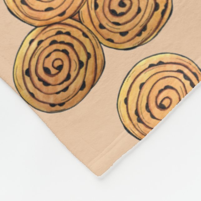 Couverture Polaire Chelsea Buns UK Currant Bun Bakou British Food (Coin)